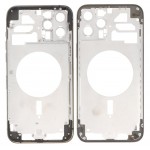 Lcd Frame Middle Chassis For Apple Iphone 12 Pro Max Blue By - Maxbhi Com