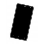 Lcd Frame Middle Chassis For Mtech Eros Smart Black By - Maxbhi Com