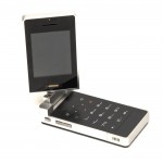 Lcd Frame Middle Chassis For Sagem P9521 Porsche Black By - Maxbhi Com