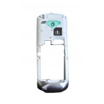 Lcd Frame Middle Chassis For Samsung S5350 Shark Black By - Maxbhi Com
