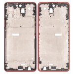 Lcd Frame Middle Chassis For Lg Q92 5g Red By - Maxbhi Com