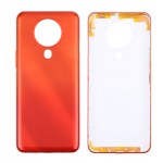 Back Panel Cover For Tecno Spark 6 Orange - Maxbhi Com