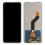 Lcd With Touch Screen For Tecno Spark 6 Black By - Maxbhi Com