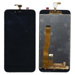 LCD with Touch Screen for Lava Z41 Black