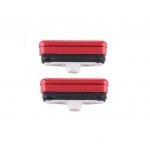 Volume Side Button Outer For Realme C3 3 Cameras Red By - Maxbhi Com