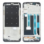 Lcd Frame Middle Chassis For Oppo A15s Black By - Maxbhi Com