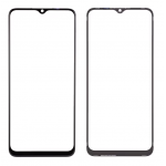 Replacement Front Glass For Realme V3 Black By - Maxbhi Com