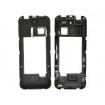 Lcd Frame Middle Chassis For Nokia 225 Dual Sim Red By - Maxbhi Com