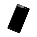Lcd Frame Middle Chassis For Xolo A500 Club Black By - Maxbhi Com