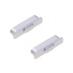 Volume Side Button Outer For Blu G90 White By - Maxbhi Com