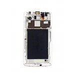 Lcd Frame Middle Chassis For Lg G Pro 2 D838 Burgundy By - Maxbhi Com