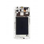 Lcd Frame Middle Chassis For Lg G Pro 2 D838 White By - Maxbhi Com
