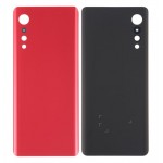 Back Panel Cover For Lg Velvet 5g Red - Maxbhi Com