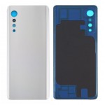 Back Panel Cover For Lg Velvet 5g White - Maxbhi Com