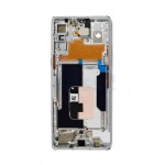 Lcd Frame Middle Chassis For Lg Velvet 5g Green By - Maxbhi Com