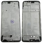 Lcd Frame Middle Chassis For Oppo Reno 4f Black By - Maxbhi Com