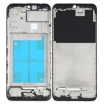 Lcd Frame Middle Chassis For Samsung Galaxy A02s Black By - Maxbhi Com