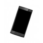 Lcd Frame Middle Chassis For Xolo Q2000 Black By - Maxbhi Com