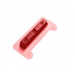 Volume Side Button Outer For Sony Ericsson W350 Red By - Maxbhi Com
