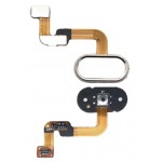 Home Button Complete For Meizu M6 Note Silver By - Maxbhi Com