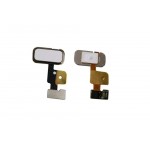 Home Button Complete For Zuk Z2 Pro White By - Maxbhi Com