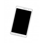 Lcd Frame Middle Chassis For Samsung Smt325 White By - Maxbhi Com