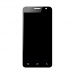 LCD with Touch Screen for Karbonn Aura champ Black