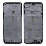 Lcd Frame Middle Chassis For Realme Narzo 30 Pro 5g Black By - Maxbhi Com