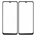 Replacement Front Glass For Samsung Galaxy M12 Black By - Maxbhi Com