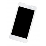 Lcd Frame Middle Chassis For Micromax Canvas Blaze Hd White By - Maxbhi Com