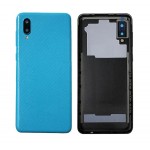 Back Panel Cover For Samsung Galaxy A02 Blue - Maxbhi Com