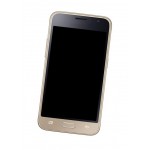 Home Button Complete For Samsung Galaxy J1 2016 4 5 Inch Gold By - Maxbhi Com