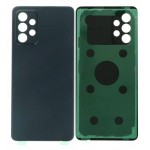 Back Panel Cover For Samsung Galaxy A72 Black - Maxbhi Com