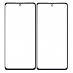 Replacement Front Glass For Samsung Galaxy A52 Black By - Maxbhi Com