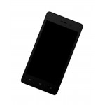 Lcd Frame Middle Chassis For Lava A52 Black By - Maxbhi Com