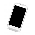Lcd Frame Middle Chassis For Intex Cloud Y13 White By - Maxbhi Com