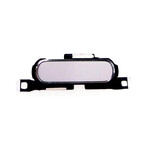 Home Button Outer For Samsung Galaxy Alpha Smg850y Silver By - Maxbhi Com