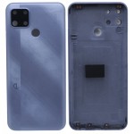 Back Panel Cover For Realme C25 Blue - Maxbhi Com
