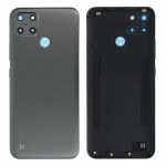 Back Panel Cover For Realme C25 Black - Maxbhi Com