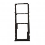 Sim Card Holder Tray For Samsung Galaxy F12 Black - Maxbhi Com