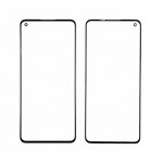 Replacement Front Glass For Oneplus 9r Black By - Maxbhi Com
