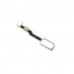 Home Button Complete For Asus Zenfone 4 Selfie Lite Zb553kl White By - Maxbhi Com