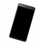 Lcd Frame Middle Chassis For Micromax Canvas Juice 3 Q392 Black By - Maxbhi Com