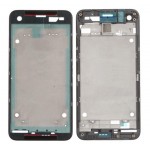 Lcd Frame Middle Chassis For Htc Butterfly S Grey By - Maxbhi Com