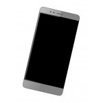 Lcd Frame Middle Chassis For Intex Aqua Music Silver By - Maxbhi Com