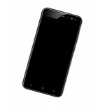 Lcd Frame Middle Chassis For Intex Indie 15 Black By - Maxbhi Com