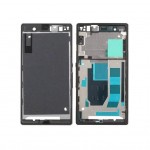 Lcd Frame Middle Chassis For Sony Xperia Z Lt36 Purple By - Maxbhi Com