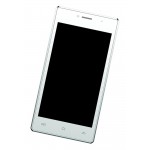 Lcd Frame Middle Chassis For Spice Mi451 Smartflo Poise Black By - Maxbhi Com