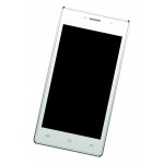 Lcd Frame Middle Chassis For Spice Mi451 Smartflo Poise White By - Maxbhi Com