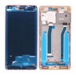 Lcd Frame Middle Chassis For Xiaomi Redmi 3s Plus Black By - Maxbhi Com